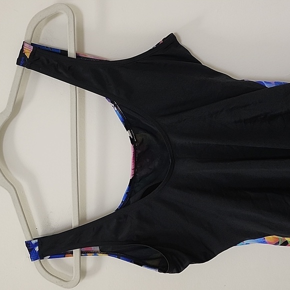 Longitude Coastal Rose Trip Front Ruched Sash Swim one-piece Size 8 - Picture 7 of 14